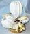 Antique Moore Bros. Porcelain bone China Cactus Flower vases, late 19th century from England, Victorian era. What a...