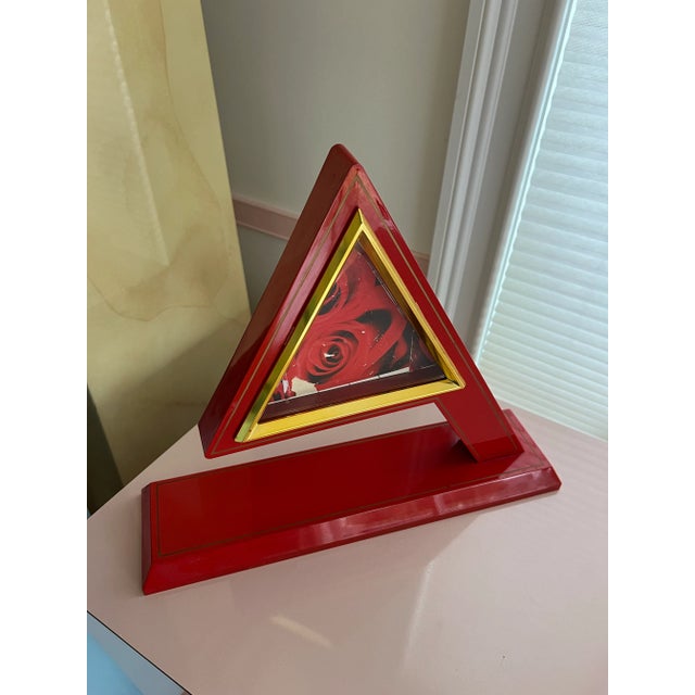 1980 Red Triangle Photo Frame, Made in Japan