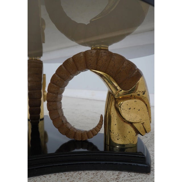 Vintage Hollywood Regency Modern Design Coffee Table For Sale In Philadelphia - Image 6 of 7