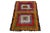 Coming from Turkey circa 1950-1960, this 4x7 vintage shag rug enjoys a resplendent high pile in ink blue, bright red,...