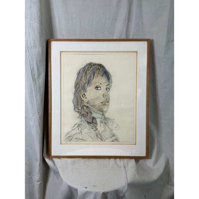 1980s Set of Four “Carmen” Works by Tomás Lasansky — Drypoint Etchings & Working Studies, Framed For Sale - Image 18 of 18