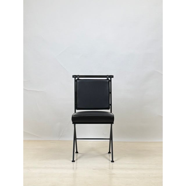 Wood Set of 6 'Camargue' Chairs by Design Frères For Sale - Image 7 of 12