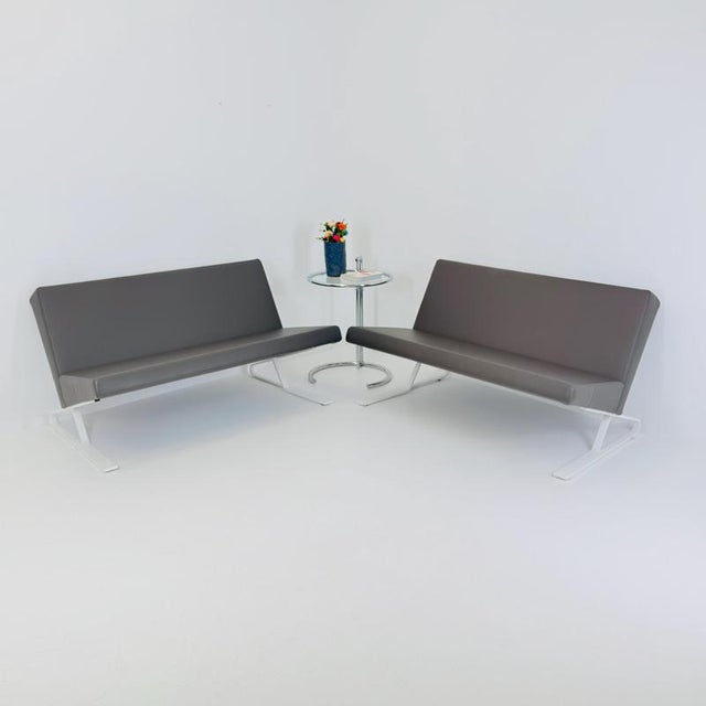Mid-Century Satyr Compact Leather Sofa, Germany, 2000s For Sale - Image 15 of 18
