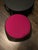 Modern B&b Italia Patricia Urquiola's Espresso Leather With Deep Wine/Plum Boucle Wool Seat Fat-Sofa Ottoman Pouf For Sale - Image 3 of 6