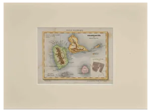 Map of Guadalupe, 19th Century