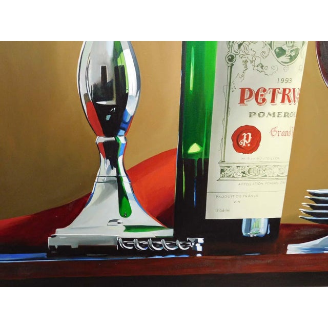 2000 - 2009 Thomas Stiltz First Night Signed Original Oil Painting on Canvas Realism Art For Sale - Image 5 of 8