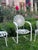 Francois Carre sunburst cantilever rocker chair made in France in the 1930's