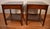 Traditional 1930s Pair of English Regency Mahogany Green Leather Top Accent Side Tables For Sale - Image 3 of 18