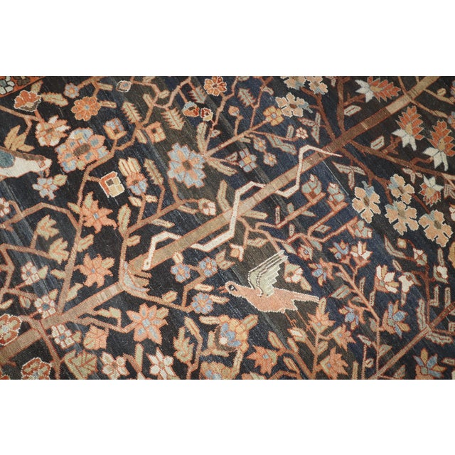Early 20th Century Persian Bakhtiari Oversize Snake Rug - 13'7" x 22' For Sale - Image 12 of 18