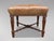 Hollywood Regency Regency Rosewood Leather Stool, 1825 For Sale - Image 3 of 10
