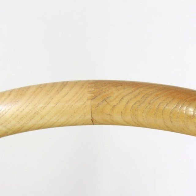 Black Vintage Bar Cart with Wood Structure and Wheels, 1980s For Sale - Image 8 of 16