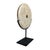 Hand-Carved Indonesian Marble Disk on Stand For Sale - Image 4 of 15
