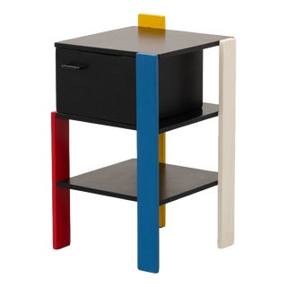 Side Table in the style of Rietveld, 1980s For Sale