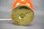 Orange Czech Orange Opaline Glass Mushroom Table Lamp, 1970s For Sale - Image 8 of 13