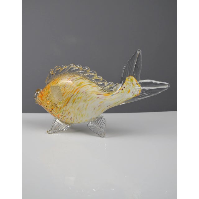 Murano Glass Fish Sculpture, 1960s For Sale - Image 10 of 15