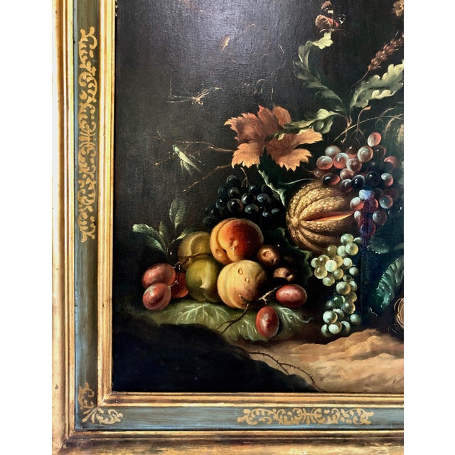 Textile 19th-Century American Still Life Painting in the Dutch Old Masters Style For Sale - Image 7 of 12