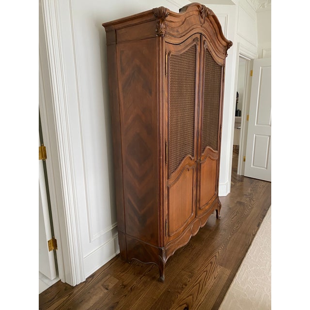 French Late 19th Century Antique French Armoire For Sale - Image 3 of 13