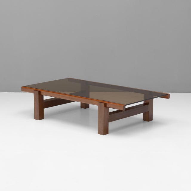 Mid-Century Brutalist Coffee Table, 1970s For Sale - Image 9 of 9