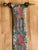 Vintage Floral Needlepoint Hanging With Cast Metal Brackets For Sale - Image 4 of 8