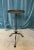 Recently handcrafted in Spain, this elegant iron martini table is inspired by vintage Spanish designs of the 1950s. The...