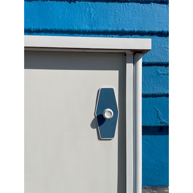 Mid-Century Modern 1950's Storage Cabinet Att. To Vista of California For Sale - Image 3 of 11