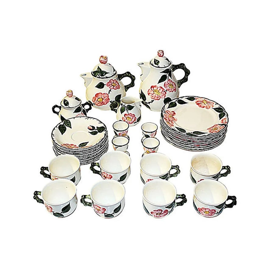 Villeroy & Boch Wild Rose Tea Set - Service for 8 | Chairish