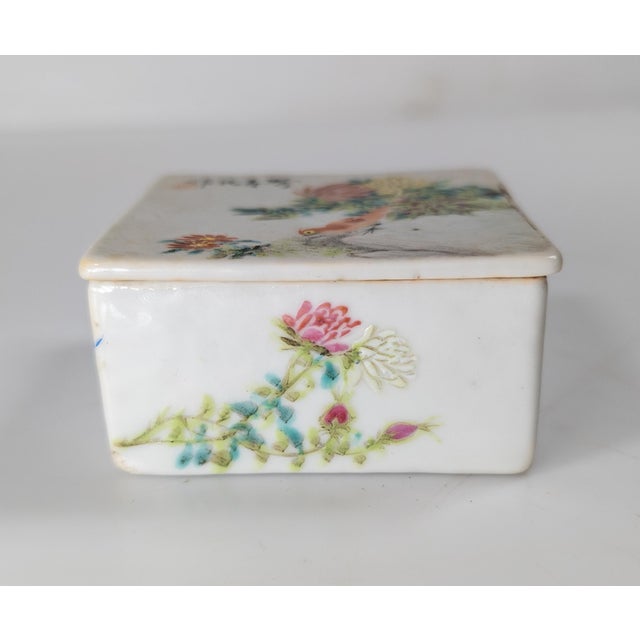 Early 20th Century Early 20th Century Chinese Republic Period Seal Paste or Cosmetic Box For Sale - Image 5 of 15