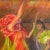 Framed Signed "Flamenco Dancers" Painting on Canvas by Teresa Perea For Sale - Image 4 of 10