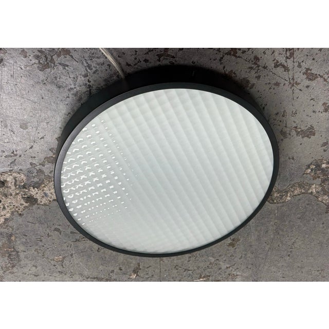 Metal Charles De Lisle for Phoenix Day 2085 Felix Flush Mount For Sale - Image 7 of 12