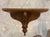 Wood Vintage Colonial Revival Solid Wood Wall Shelf With Turned Finial For Sale - Image 7 of 10