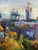 1960s 1960s Oil Painting Domes of Churches For Sale - Image 5 of 11