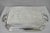 Antique Rogers Smith & Co Art Nouveau Large Silver Plated Crane Bird Etched Tray For Sale - Image 16 of 18