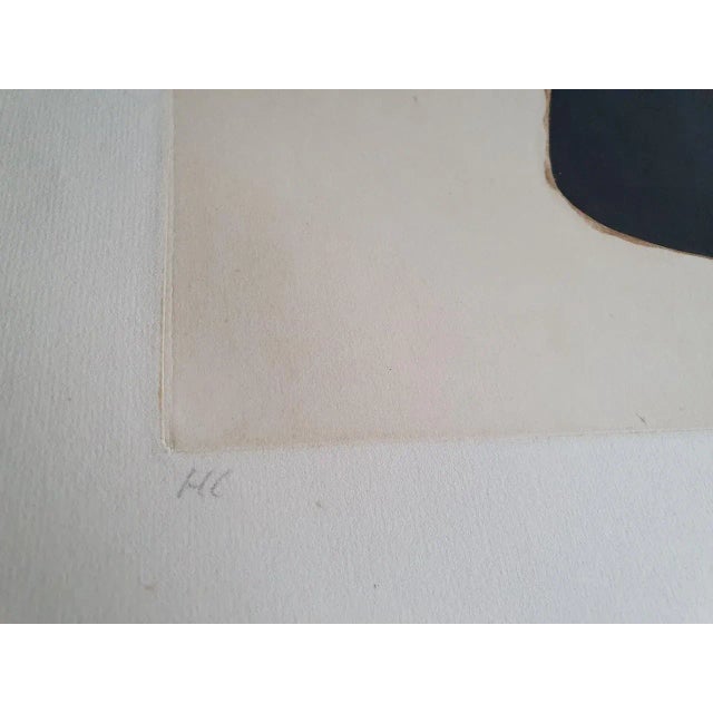 Conrad Marca-Relli, Composition 14 1977, Etching on Guarro Paper For Sale - Image 6 of 7