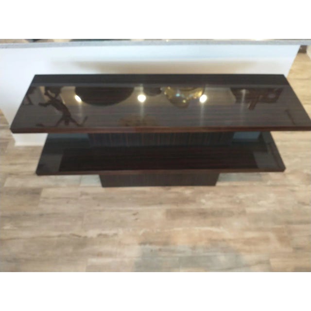 Coffee Stack Console by Matsouka For Sale - Image 8 of 9