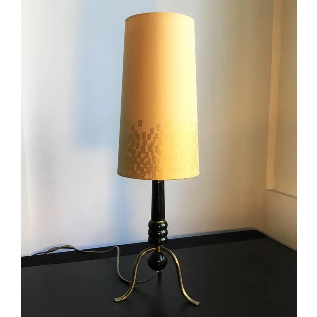 Vintage Tripod Table Lamp, 1950s For Sale - Image 6 of 8