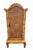 Wood Vintage Bamboo Pagoda 3 Shelf Palm Beach Regency Style Boho Storage Cabinet For Sale - Image 7 of 10