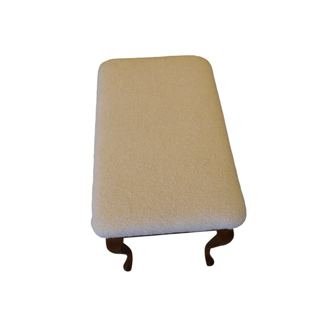 Piano Stool in Stained Birch with Storage, 1950s For Sale - Image 12 of 13