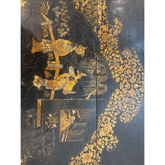 Early 20th Century Antique Italian Chinoiserie Low Table For Sale - Image 5 of 7