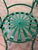 Francois Carre Iron Sunburst Garden Chairs, Set of Four For Sale - Image 10 of 18