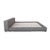 Ipanema Fabric Bed in Grey by Poliform For Sale - Image 9 of 13