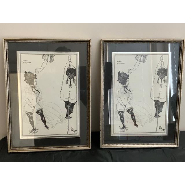 These prints are images depicting a scene from the Greek comedy Lysistrata. This work is one of several illustrations...