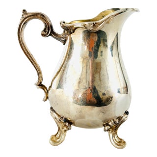 1900 Webster Victorian and Rococo Revival Silverplate (1895-1915) Small Creamer For Sale