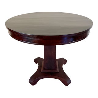 Early 20th Century Antique Pedestal Table For Sale