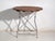 Antique Folding Garden Table in Wood and Iron, Central Europe, 1950 For Sale - Image 6 of 11
