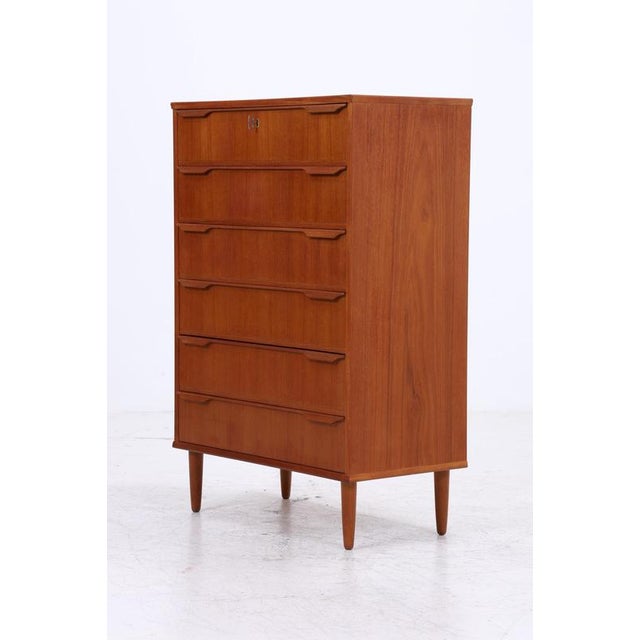 Vintage Teak Chest of Drawers, 1960s For Sale - Image 14 of 15