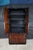 1980s Henredon Scene Three Art Deco Style Walnut Burl Black Lacquer Armoire Wardrobe For Sale - Image 6 of 11