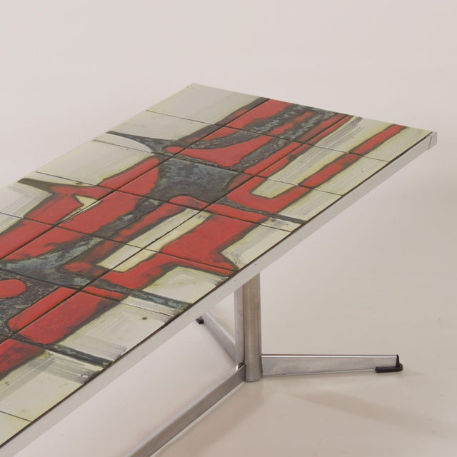 Mid-Century Coffee Table by Denisco, Belgium, 1960s For Sale - Image 12 of 14