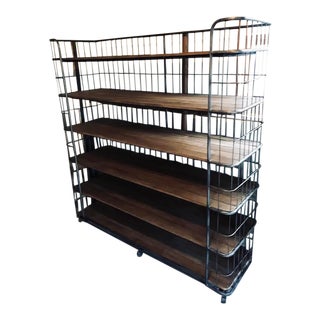 Restoration Hardware Circa 1900s Bakers Rack Rare For Sale