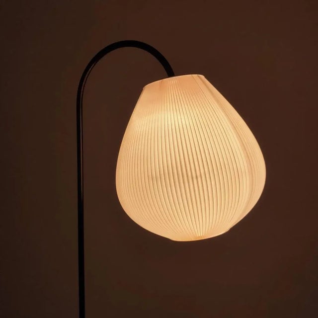 French Floor Lamp by Jean Rispal for Rispal, 1955 For Sale - Image 9 of 11