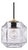 Contemporary Mimo by Oggetti Clear Glass Cube Pendant With Brass Hardware For Sale
